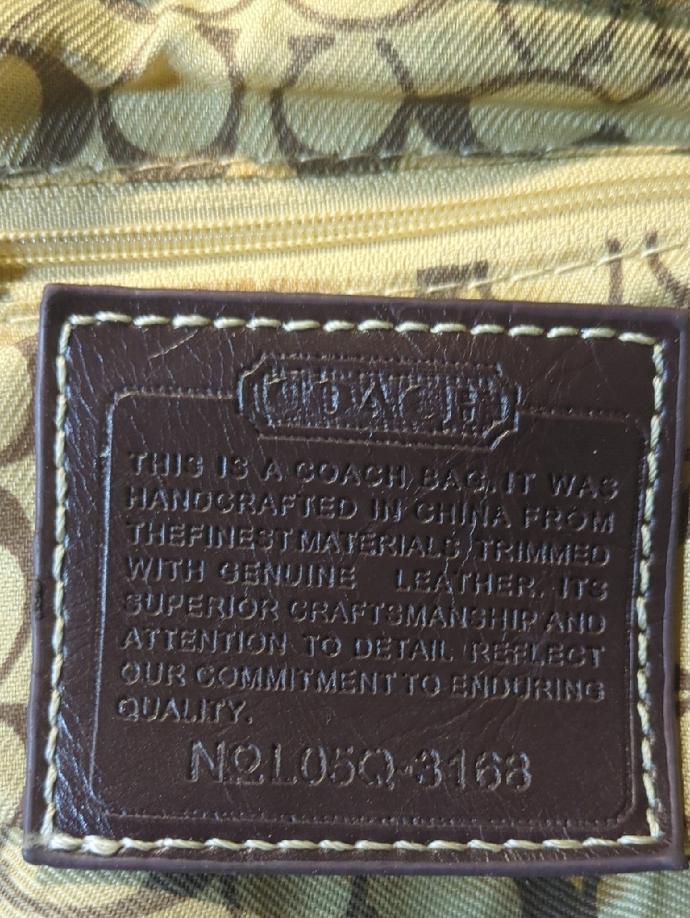 Coach Signature 1941 Crossbody Tote - Picture 12 of 13